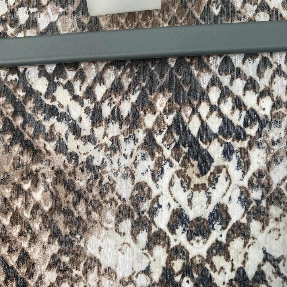 Python Print Drawstring Cover-Up - image 3